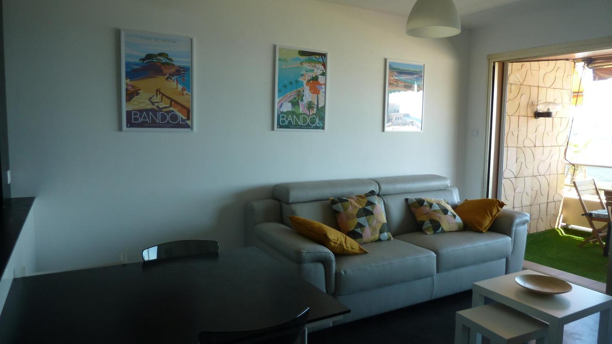 Front De Mer - Emplacement Prise - T2 Moderne Et Climatise - Tout A Pied Bandol Ngoại thất bức ảnh